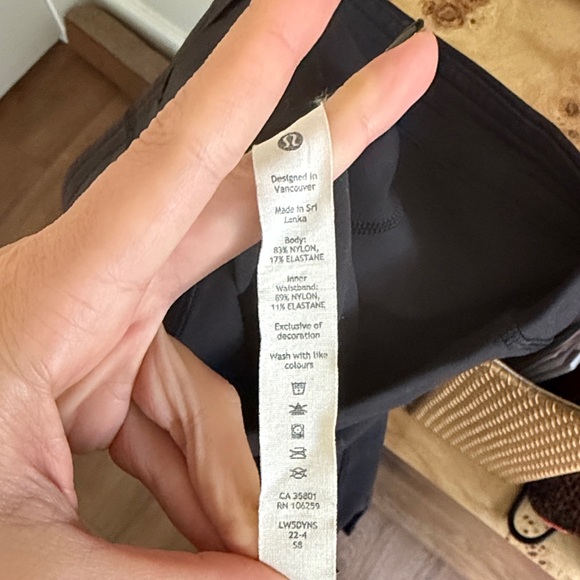 Lululemon Base Pace High-Rise Tight 28" *Brushed, 6 - Picture 3 of 5